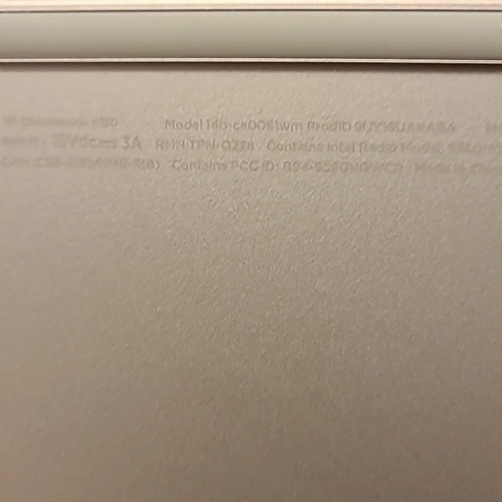 HP X360 14 Chromebook Laptop Computer 14